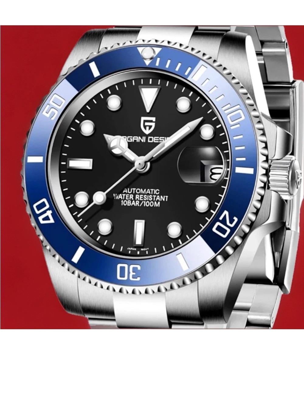 Pagani Design Cookie Monster edition  Automatic Stainless steel Diver Watch
